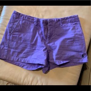 Purple Ralph Lauren Shorts